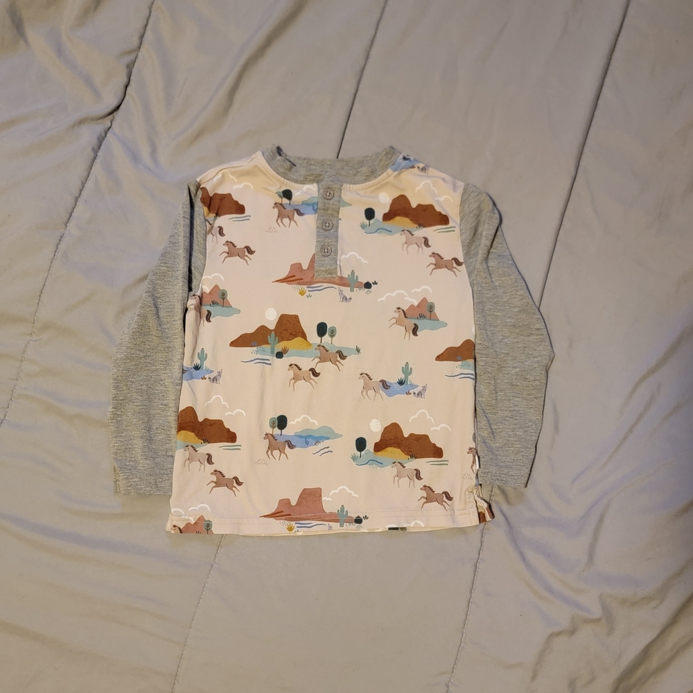 Little Sleepies Wild Frontier Long Sleeve Shirt
